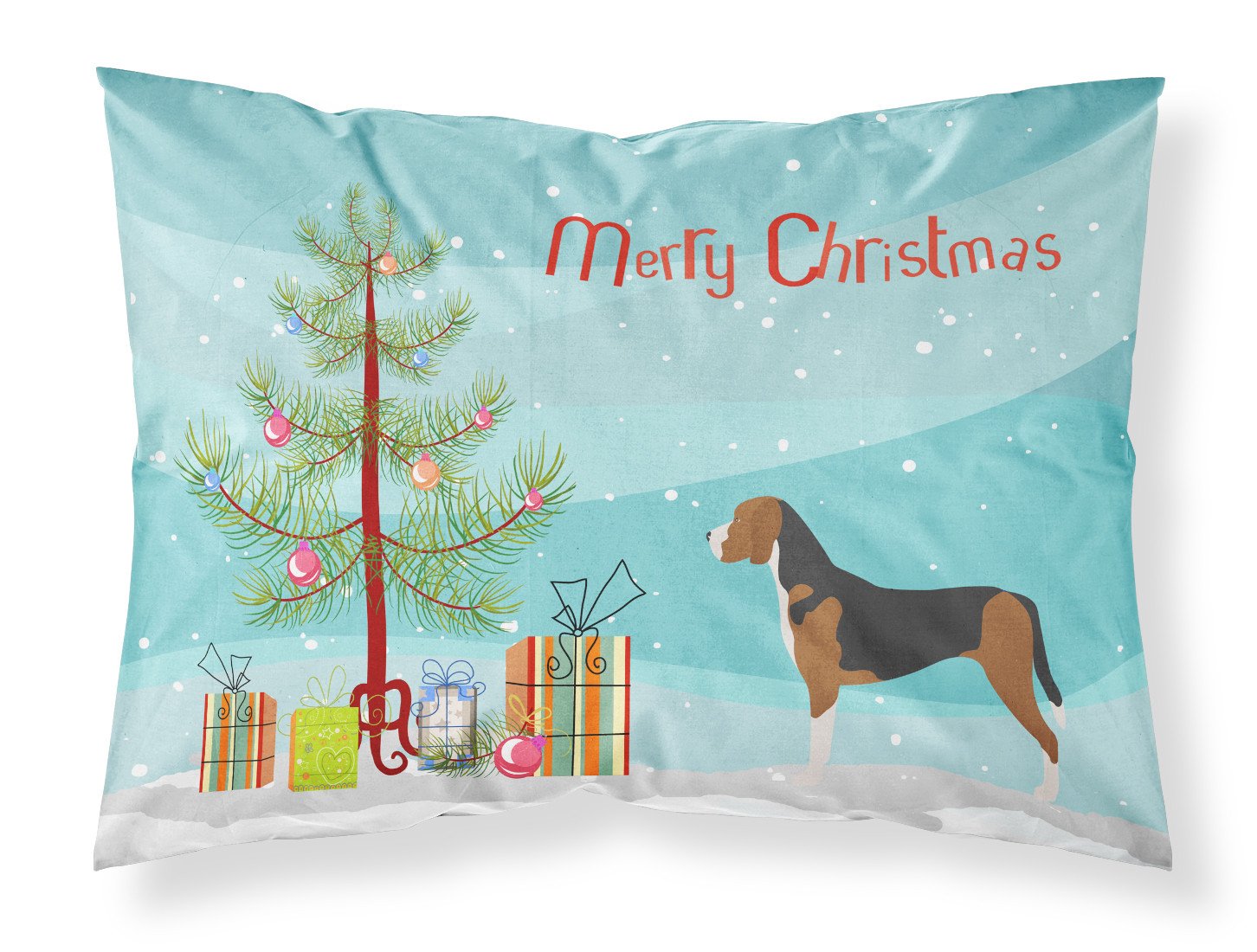 Hamiltonstövare Christmas Standard Pillowcase Lightweight Super Soft Easy Care Decorative Artwork Pillowcase, Standard