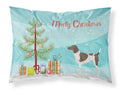 German Shorthaired Pointer Christmas Standard Pillowcase Lightweight Super Soft Easy Care Decorative Artwork Pillowcase, Standard