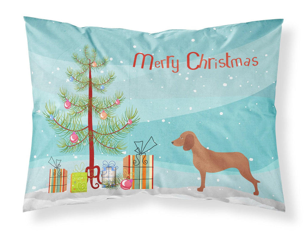 Bavarian Mountian Hound Christmas Standard Pillowcase Lightweight Super Soft Easy Care Decorative Artwork Pillowcase, Standard