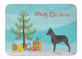 Australian Cattle Dog Christmas Memory Foam Kitchen Mat Machine Washable Anti-Fatigue Cushion Comfort Bath or Kitchen Rug