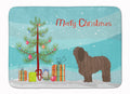Bergamasco Shepherd Christmas Memory Foam Kitchen Mat Machine Washable Anti-Fatigue Cushion Comfort Bath or Kitchen Rug