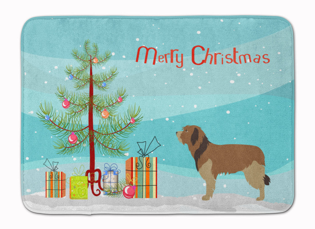 Catalan Sheepdog Christmas Memory Foam Kitchen Mat Machine Washable Anti-Fatigue Cushion Comfort Bath or Kitchen Rug