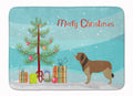 Catalan Sheepdog Christmas Memory Foam Kitchen Mat Machine Washable Anti-Fatigue Cushion Comfort Bath or Kitchen Rug