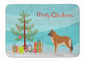 Belgian Tervuren Christmas Memory Foam Kitchen Mat Machine Washable Anti-Fatigue Cushion Comfort Bath or Kitchen Rug