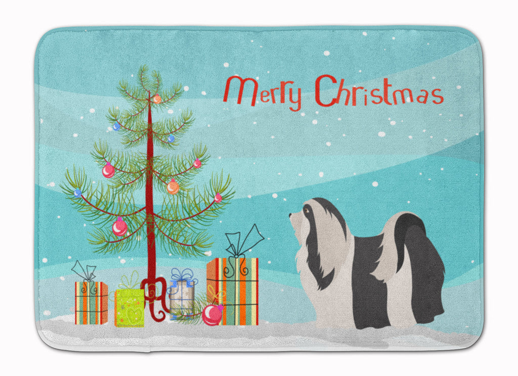 Havanese Christmas Memory Foam Kitchen Mat Machine Washable Anti-Fatigue Cushion Comfort Bath or Kitchen Rug