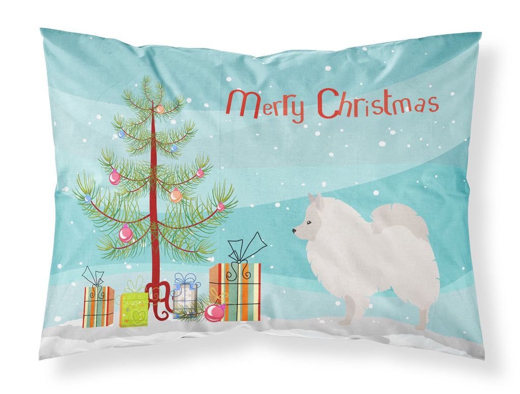 German Spitz Christmas Standard Pillowcase Lightweight Super Soft Easy Care Decorative Artwork Pillowcase, Standard