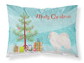 German Spitz Christmas Standard Pillowcase Lightweight Super Soft Easy Care Decorative Artwork Pillowcase, Standard
