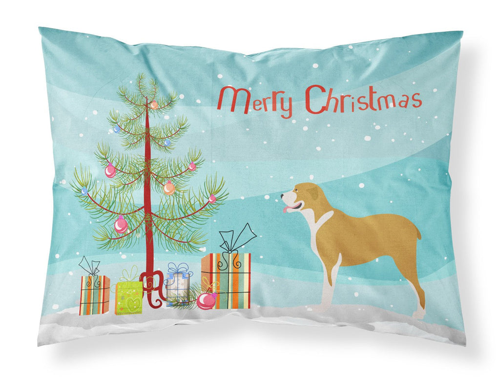 Belgium Mastiff Christmas Standard Pillowcase Lightweight Super Soft Easy Care Decorative Artwork Pillowcase, Standard