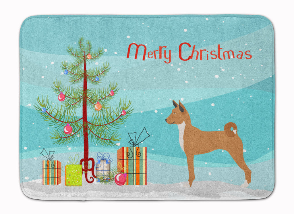 Telomian Christmas Memory Foam Kitchen Mat Machine Washable Anti-Fatigue Cushion Comfort Bath or Kitchen Rug