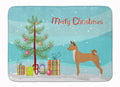 Telomian Christmas Memory Foam Kitchen Mat Machine Washable Anti-Fatigue Cushion Comfort Bath or Kitchen Rug
