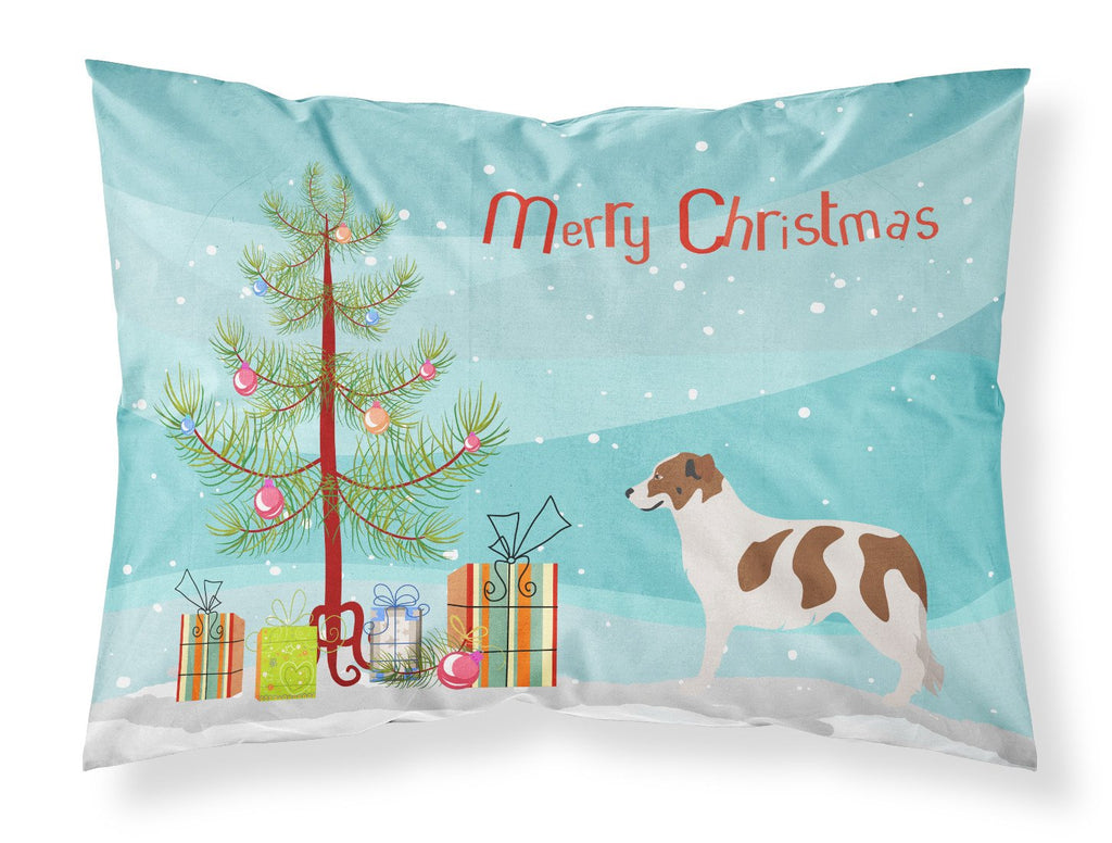 Aidi Atlas Mountain Dog Christmas Standard Pillowcase Lightweight Super Soft Easy Care Decorative Artwork Pillowcase, Standard