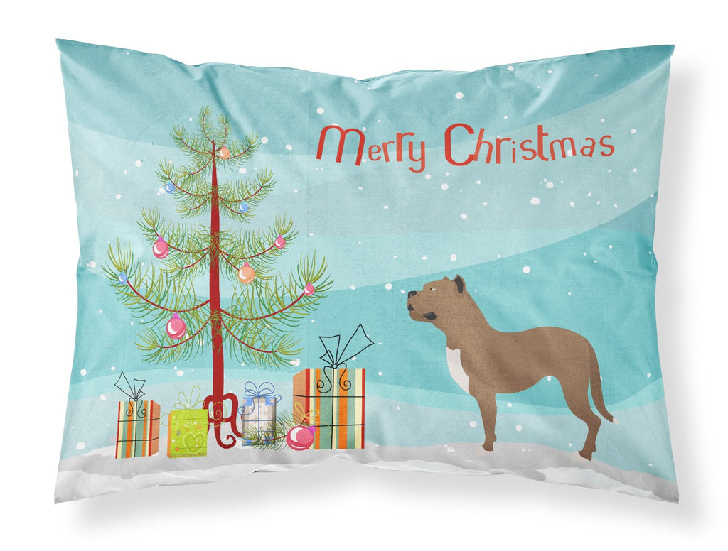 Perro de Presa Canario Christmas Standard Pillowcase Lightweight Super Soft Easy Care Decorative Artwork Pillowcase, Standard