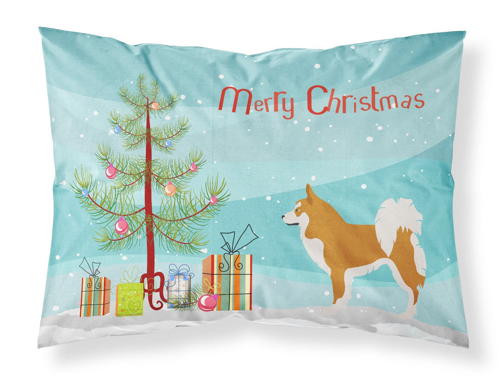 Icelandic Sheepdog Christmas Standard Pillowcase Lightweight Super Soft Easy Care Decorative Artwork Pillowcase, Standard
