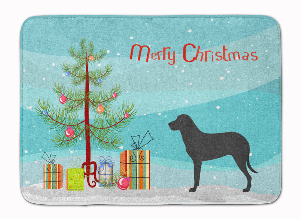 Majorca Shepherd Dog Christmas Memory Foam Kitchen Mat Machine Washable Anti-Fatigue Cushion Comfort Bath or Kitchen Rug