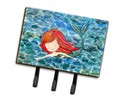 Mermaid Swimming Leash or Key Holder Wall Hooks, Coat Rack Wall Mount, for Hanging Keys, Towels, Aprons, Leashes
