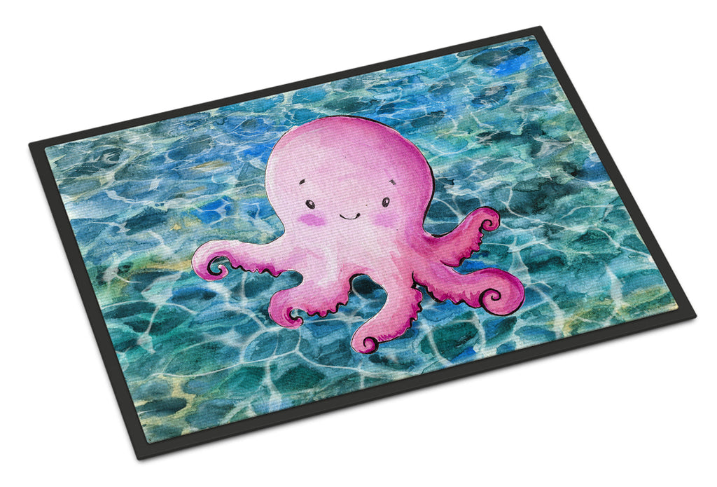 Octopus Doormat Indoor Outdoor 24H X 36W Front Door Mat Rugs for Entryway, Non Slip Washable Low Pile,