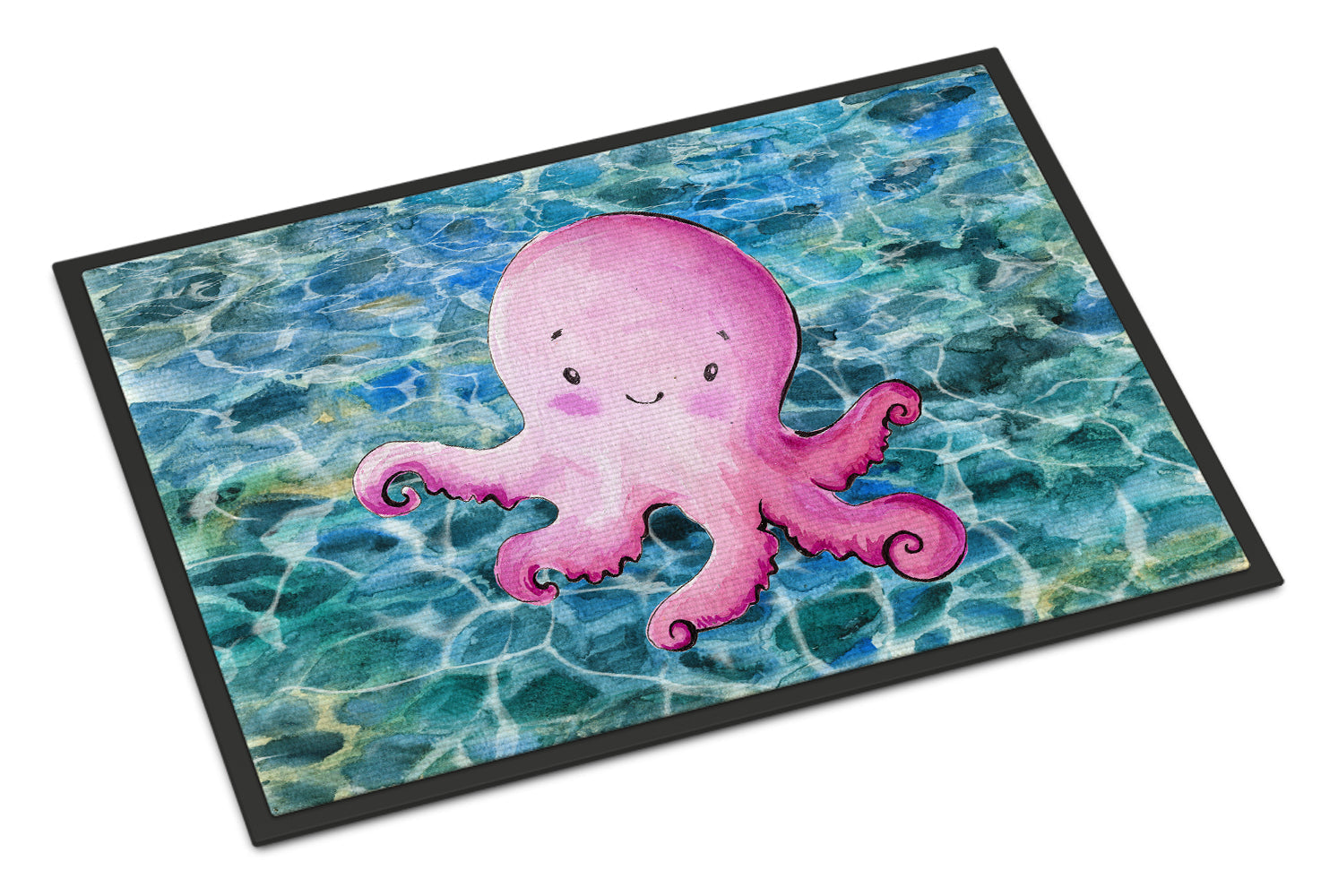 Octopus Doormat Indoor Outdoor 24H X 36W Front Door Mat Rugs for Entryway, Non Slip Washable Low Pile,