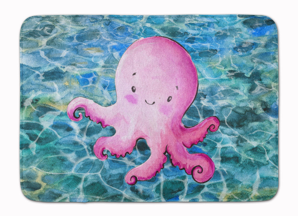 Octopus Memory Foam Kitchen Mat Machine Washable Anti-Fatigue Cushion Comfort Bath or Kitchen Rug