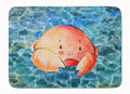 Crab Memory Foam Kitchen Mat Machine Washable Anti-Fatigue Cushion Comfort Bath or Kitchen Rug