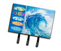 Surf Boards and Wave Leash or Key Holder Wall Hooks, Coat Rack Wall Mount, for Hanging Keys, Towels, Aprons, Leashes