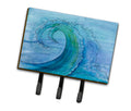 Abstract Wave Leash or Key Holder Wall Hooks, Coat Rack Wall Mount, for Hanging Keys, Towels, Aprons, Leashes