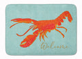 Lobster Welcome Memory Foam Kitchen Mat Machine Washable Anti-Fatigue Cushion Comfort Bath or Kitchen Rug