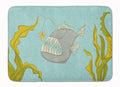Frog Fish Memory Foam Kitchen Mat Machine Washable Anti-Fatigue Cushion Comfort Bath or Kitchen Rug