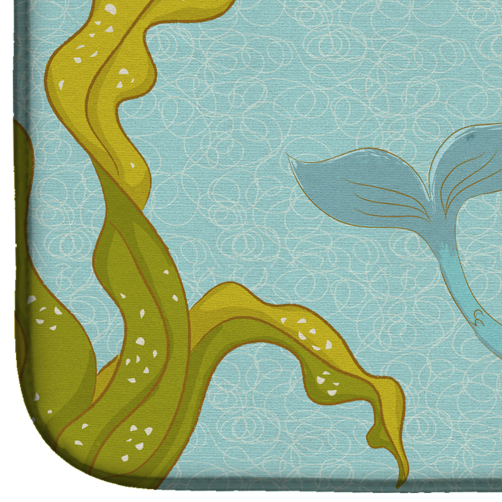 Neptune Merman Dish Drying Mat Absorbent Dish Drying Mat Pad for Kitchen Counter Dish Drainer Mat for Countertop, 14 x 21", Multicolor
