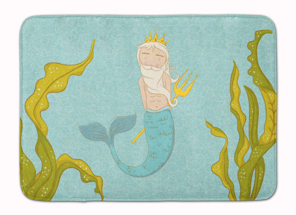 Neptune Merman Memory Foam Kitchen Mat Machine Washable Anti-Fatigue Cushion Comfort Bath or Kitchen Rug