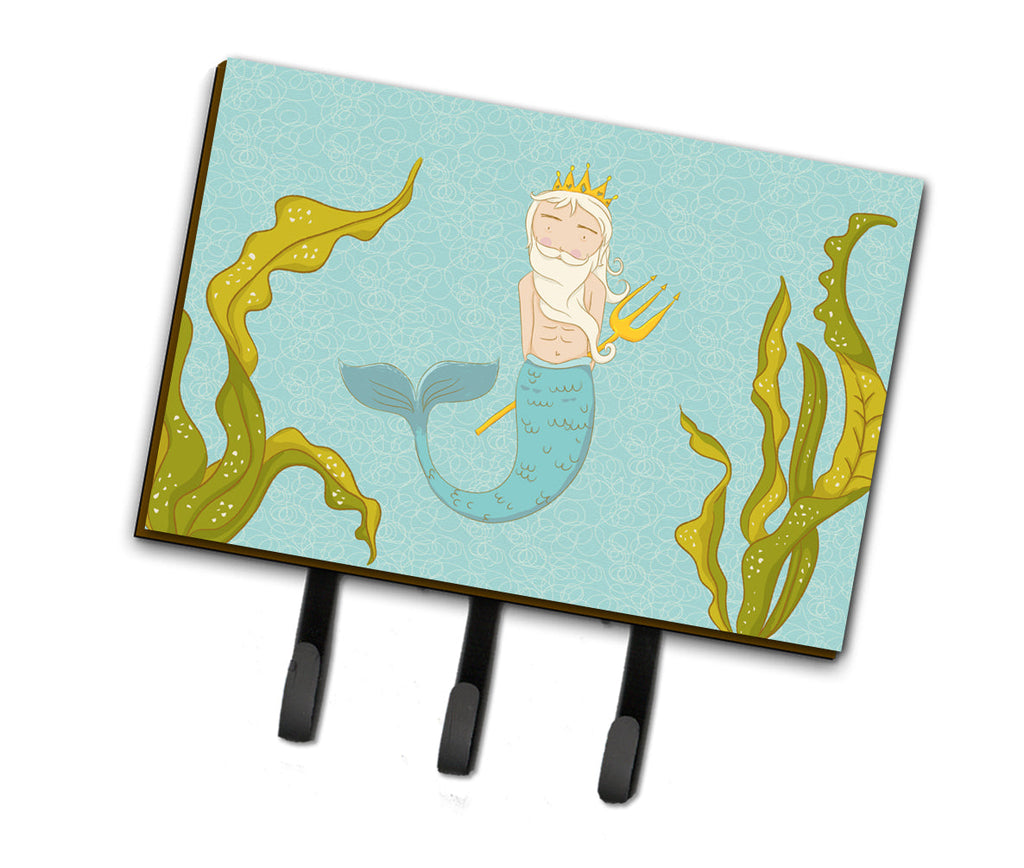 Neptune Merman Leash or Key Holder Wall Hooks, Coat Rack Wall Mount, for Hanging Keys, Towels, Aprons, Leashes
