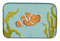 Clown Fish Dish Drying Mat Absorbent Dish Drying Mat Pad for Kitchen Counter Dish Drainer Mat for Countertop, 14 x 21", Multicolor