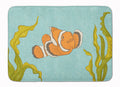 Clown Fish Memory Foam Kitchen Mat Machine Washable Anti-Fatigue Cushion Comfort Bath or Kitchen Rug