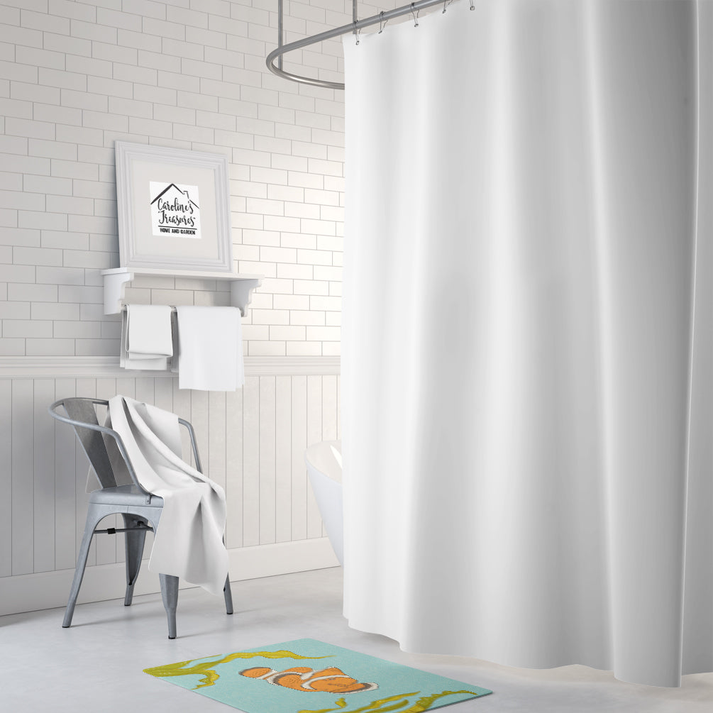 Clown Fish Memory Foam Kitchen Mat Machine Washable Anti-Fatigue Cushion Comfort Bath or Kitchen Rug