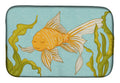Gold Fish Dish Drying Mat Absorbent Dish Drying Mat Pad for Kitchen Counter Dish Drainer Mat for Countertop, 14 x 21", Multicolor
