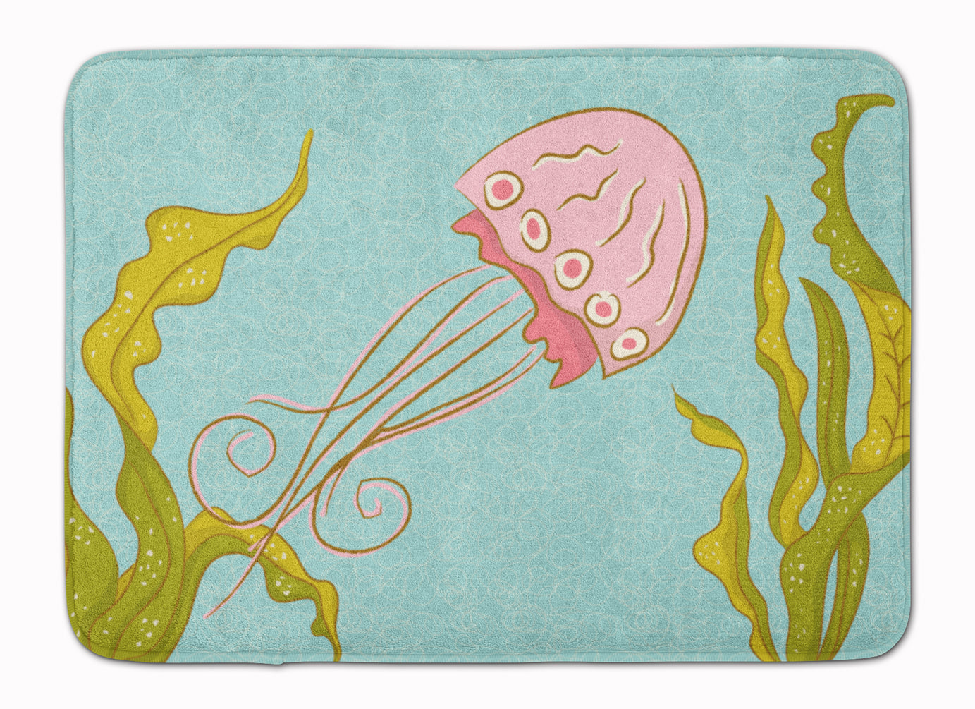 Jelly Fish Memory Foam Kitchen Mat Machine Washable Anti-Fatigue Cushion Comfort Bath or Kitchen Rug