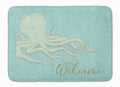 Octopus Welcome Memory Foam Kitchen Mat Machine Washable Anti-Fatigue Cushion Comfort Bath or Kitchen Rug