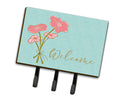 Bunch of Flowers Welcome Leash or Key Holder Wall Hooks, Coat Rack Wall Mount, for Hanging Keys, Towels, Aprons, Leashes