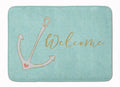 Anchor Welcome Memory Foam Kitchen Mat Machine Washable Anti-Fatigue Cushion Comfort Bath or Kitchen Rug