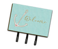 Anchor Welcome Leash or Key Holder Wall Hooks, Coat Rack Wall Mount, for Hanging Keys, Towels, Aprons, Leashes