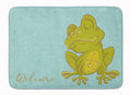 Frog Welcome Memory Foam Kitchen Mat Machine Washable Anti-Fatigue Cushion Comfort Bath or Kitchen Rug