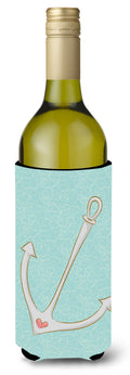 Anchor Wine Bottle Hugger Gift Sleeve for Standard 750 ml Bottles, Insulated Reusable Also Fits Mini Shot & Pint Bottles