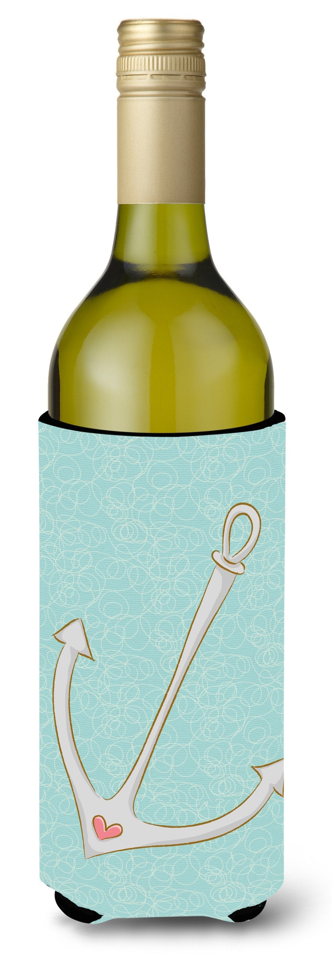 Anchor Wine Bottle Hugger Gift Sleeve for Standard 750 ml Bottles, Insulated Reusable Also Fits Mini Shot & Pint Bottles