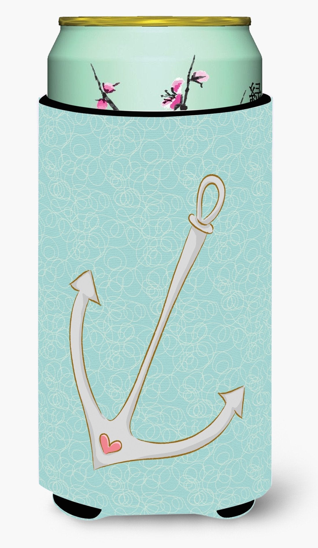 Anchor Tall Boy Hugger Can Cooler Sleeve Machine Washable Drink Collapsible Insulator Beverage Insulated Holder