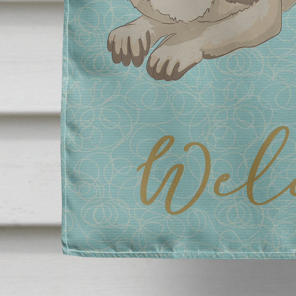 Raccoon House Flag 28x40 Porch Sleeve Pole Decorative Outside Yard Banner Artwork Wall Hanging, Polyester