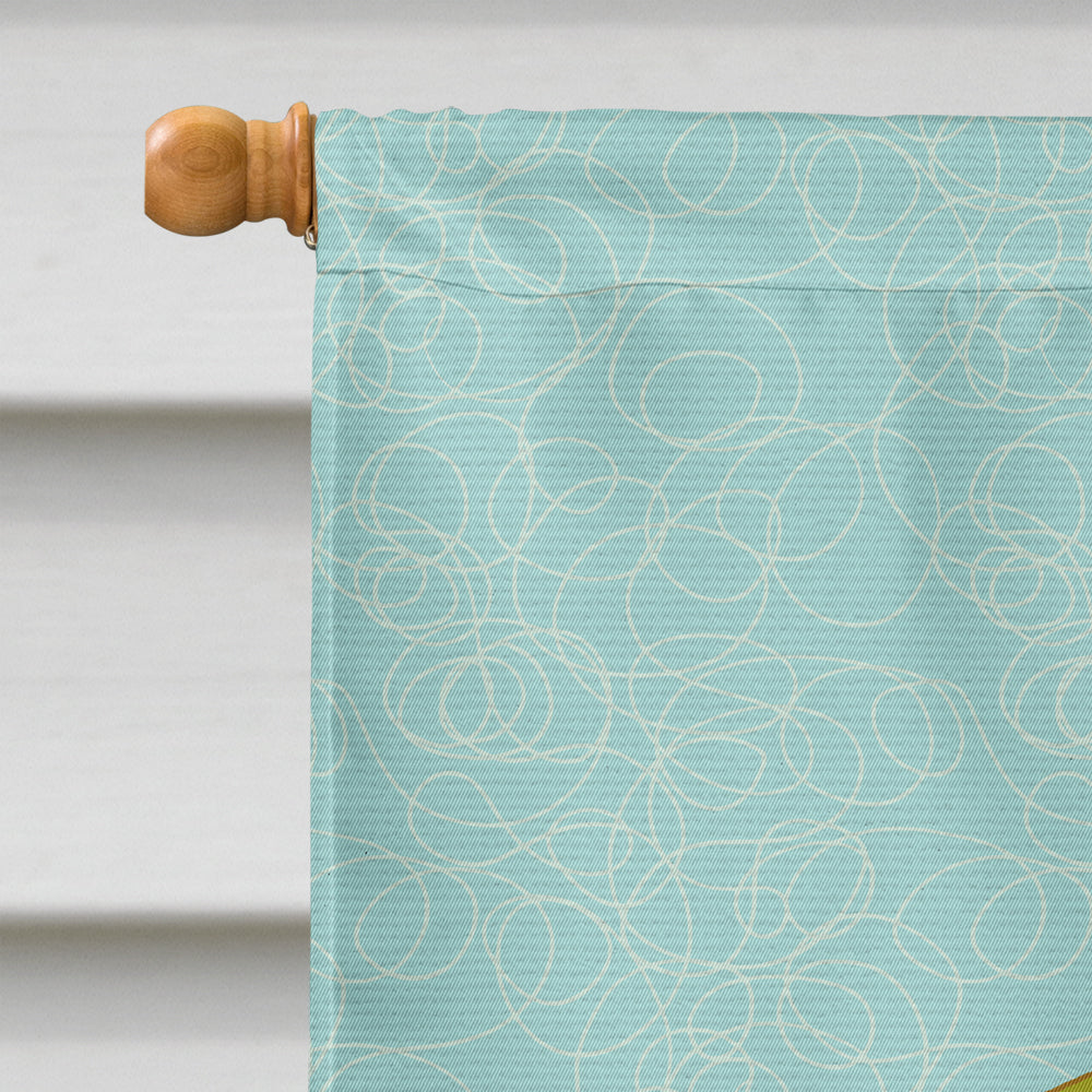 Sea Turtle House Flag 28x40 Porch Sleeve Pole Decorative Outside Yard Banner Artwork Wall Hanging, Polyester