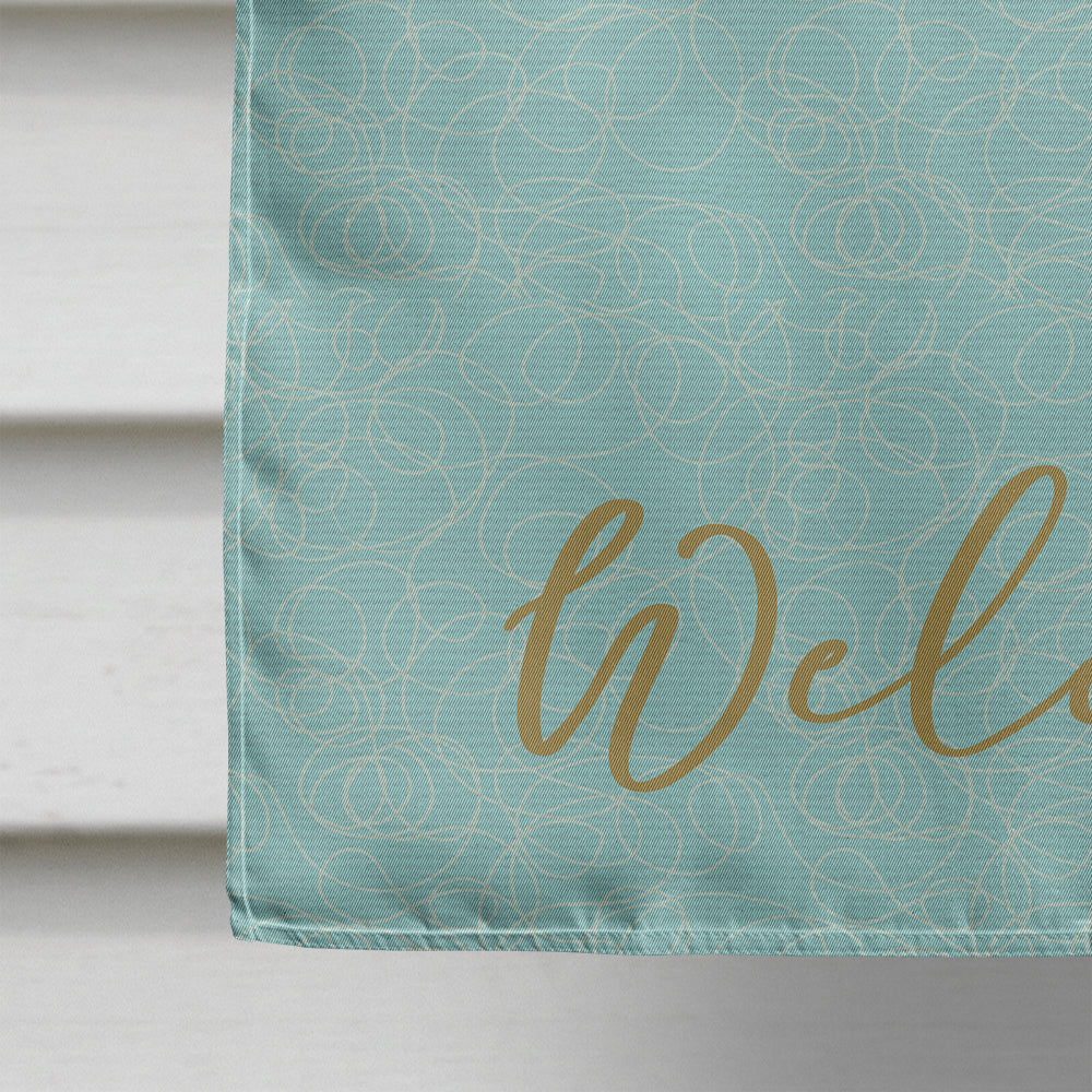 Sea Turtle House Flag 28x40 Porch Sleeve Pole Decorative Outside Yard Banner Artwork Wall Hanging, Polyester