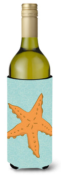 Starfish Wine Bottle Hugger Gift Sleeve for Standard 750 ml Bottles, Insulated Reusable Also Fits Mini Shot & Pint Bottles