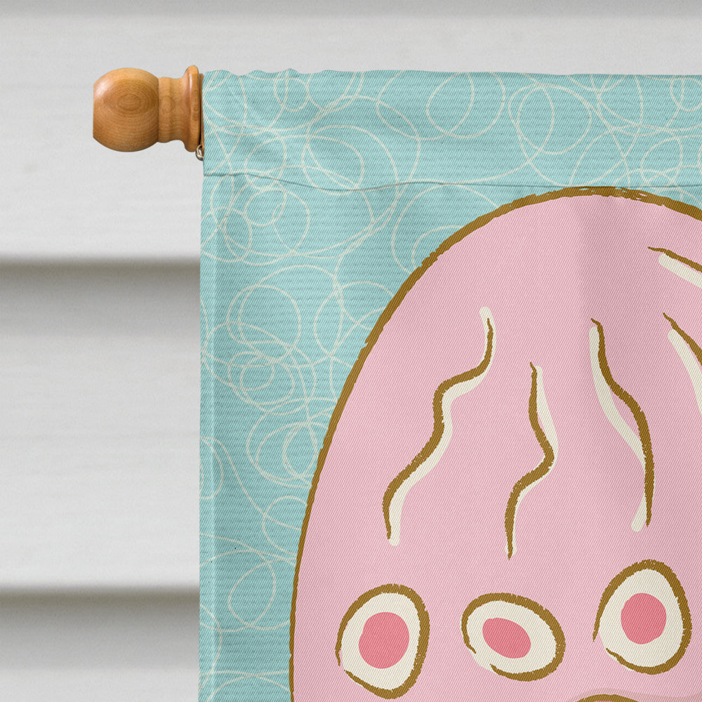 Jelly Fish House Flag 28x40 Porch Sleeve Pole Decorative Outside Yard Banner Artwork Wall Hanging, Polyester