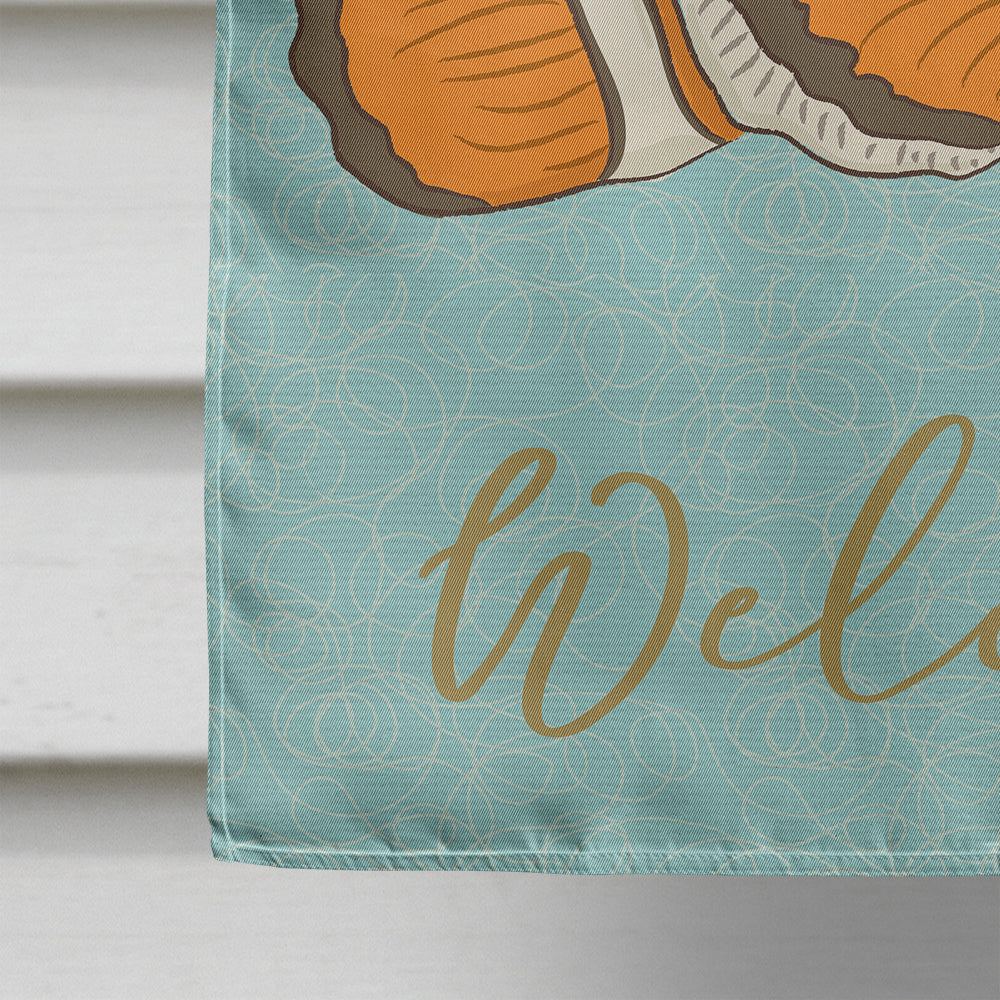 Clown Fish House Flag 28x40 Porch Sleeve Pole Decorative Outside Yard Banner Artwork Wall Hanging, Polyester