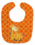 Giraffes Baby Bib Easy-Clean Baby Bib Baby Feeding Accessory Baby Mealtime Essential, 10 x 13, Multicolor